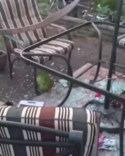 WCGW? I will strike the watermelon with my magic sword and it will explode!