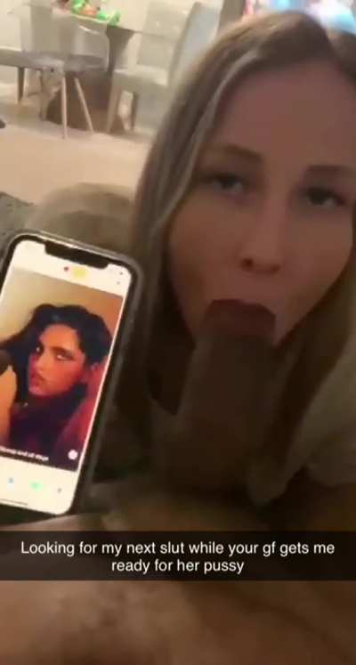 Your girl likes being used for the little slut she is