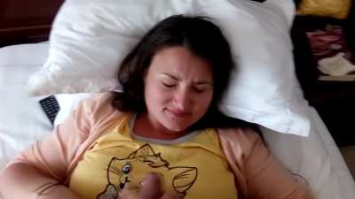 BBW not ready for facial