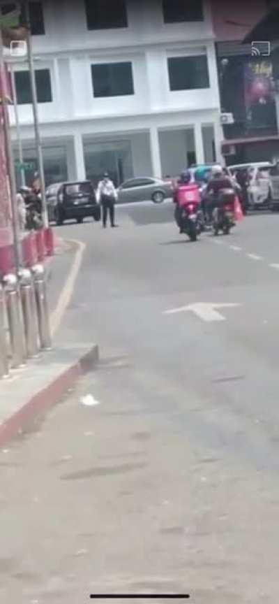 Police in Malaysia aren’t joking