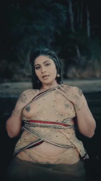 Aakriti Transparent Saree