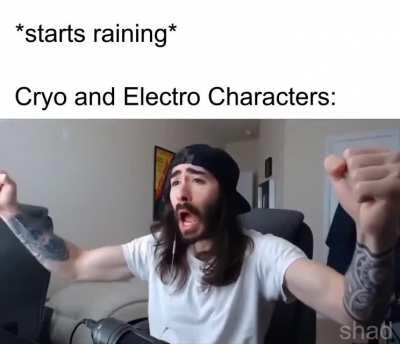 I love it when it rains...