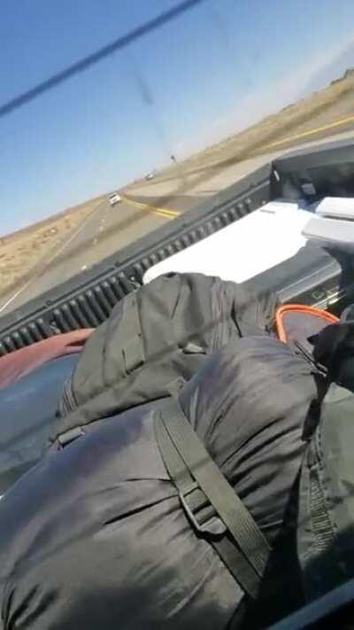 "We should've put it upside down"