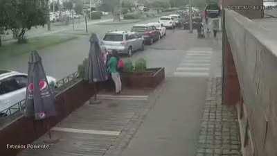 that hand gesture at the end