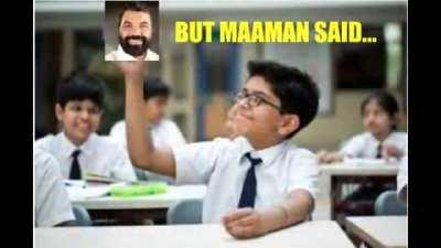 Maaman said that it was ok🌝