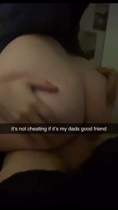 It’s not cheating if he’s taking good care of me