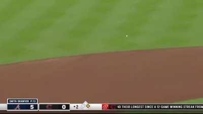 [Highlight] Elly De La Cruz with 116.6 mph off the bat for a leadoff double. Didnt miss a homer by much!