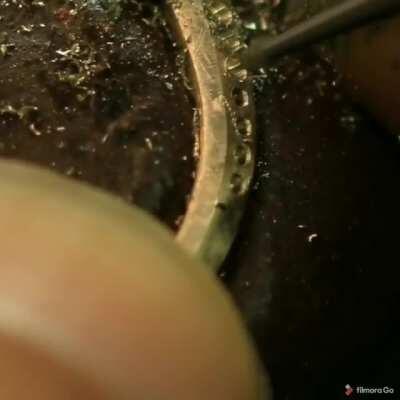 Making a diamond ring