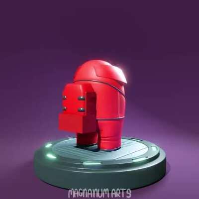 I 3D modeled a crew mate!