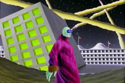 GOING FOR A STROLL / Animated Original Painting by Gary Wray