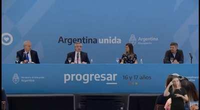 Alberto Fernández culpó a los que no pagaron el impuesto a la riqueza por la falta de becas para estudiar “Dejan a los chicos sin posibilidad de estudiar”