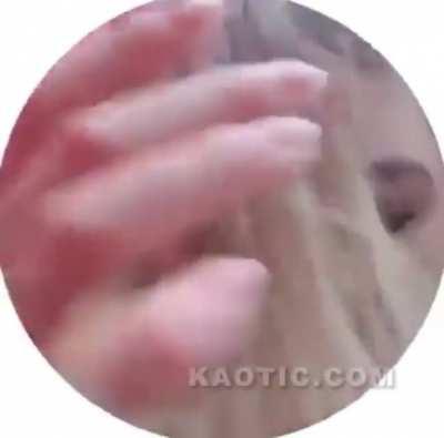 Girl cheats death when missile explodes near her in Kyiv