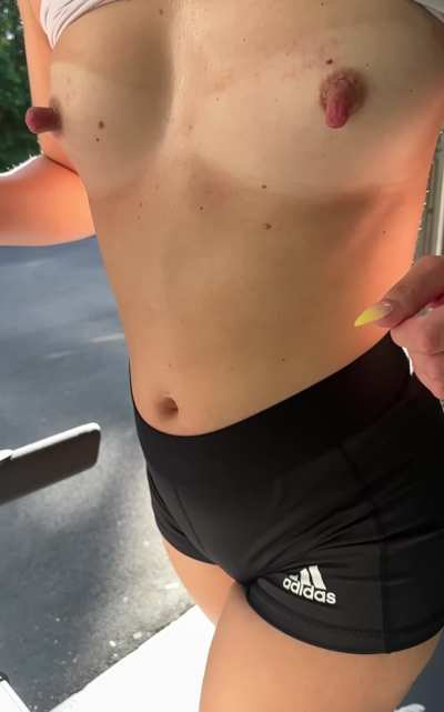 Running topless hits different topless