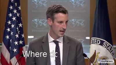 Where do they go, State Department Spox?
