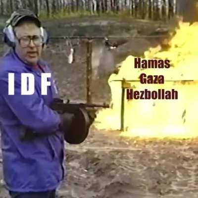 What the IDF is trying to demonstrate..uhhh