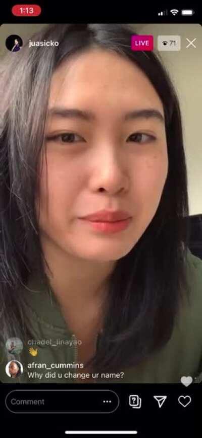 Name changed to LEA or something. Got pissed off in previous lives of people calling her Jua. Asking for photo shoot suggestions, but not nude.