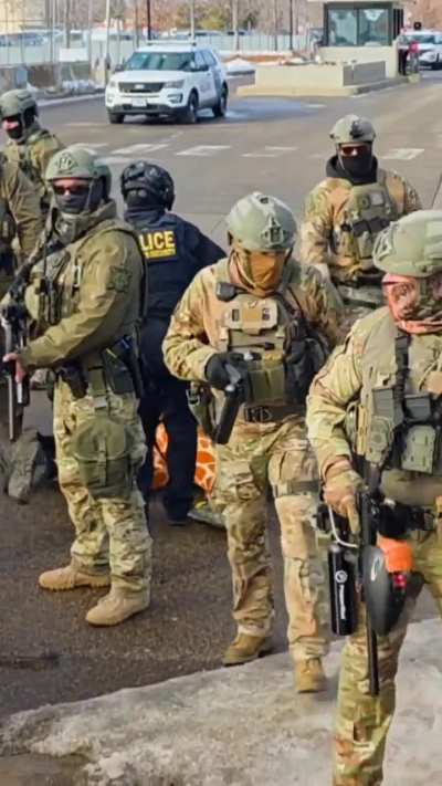 Robby Roadsteamer has been arrested by ICE in Minnesota today