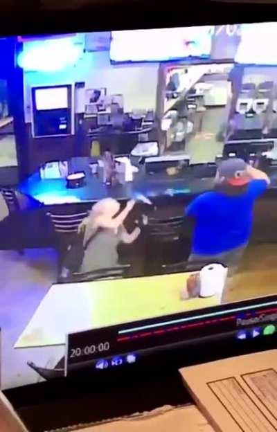 She started something she couldn't finish