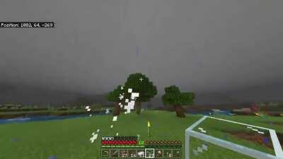 This llama is allergic to water.