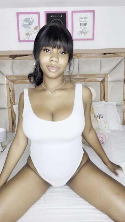 imagine youre dick between my tits