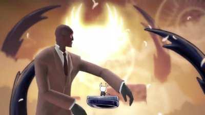 Spy recognizes how fucked he is