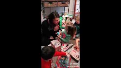 Her mom won't ever forget this moment