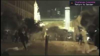 When you go to the nether for the first time: