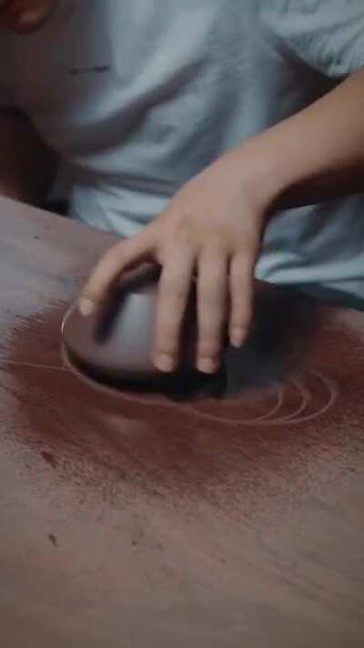 子冶石瓢全手工制作过程演示#宜兴紫砂#紫砂壶#中国匠人