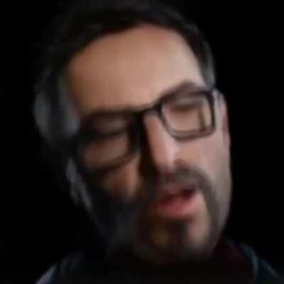 Freeman has a Dame Dane moment (I am too lazy to change the audio.)