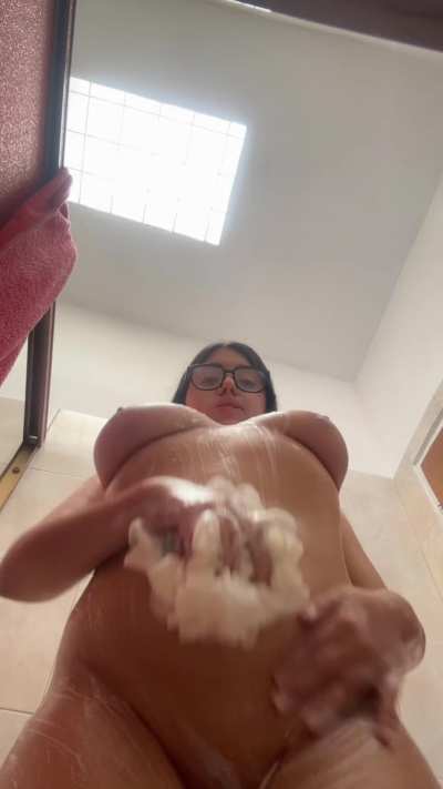 nice pov in the shower...