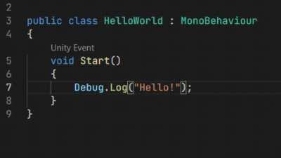 I made a Visual Studio Code extension that adds CodeLens for Unity event methods.