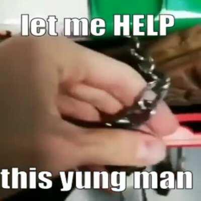 stau artapped in got tok log opff