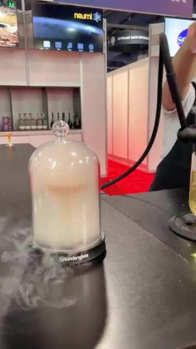 Gravity Infuser for Smoked Cocktails