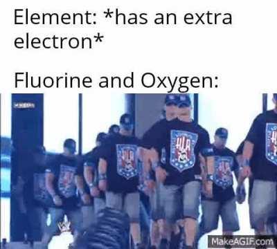 Gimme your your electrons, NOW