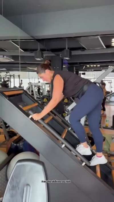 Bebo's hard work in gym