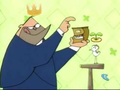 Sprout and Mentor have an intellgient conversation about white mage