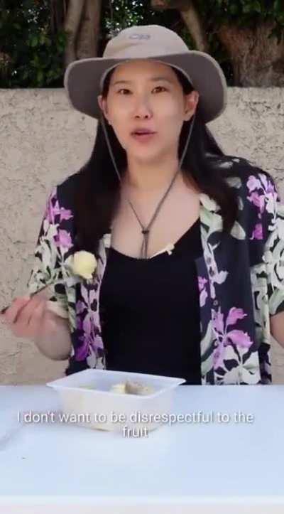 Trying exotic fruit goes wrong