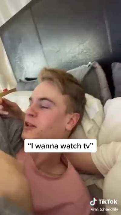 When the boys are not around