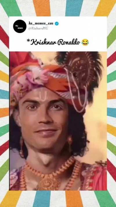 Krishnar Ronaldo 😂