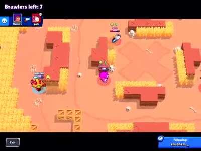 Fun fact: when brawlers have one cube they drop only one power up but when colonel ruffs uses his super and has one cube he drops two cubes!