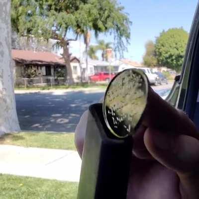 Prop Coin + Vacuum = Golden Butterfly