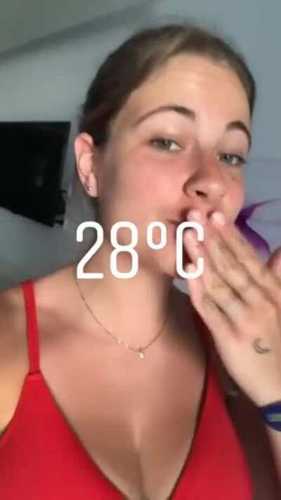 Damals wie heute heiß ...also, das Wetter