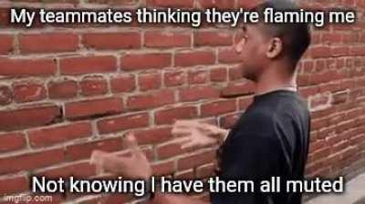 This post was made by /mute all gang.