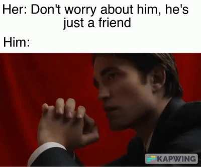 Don't worry about him