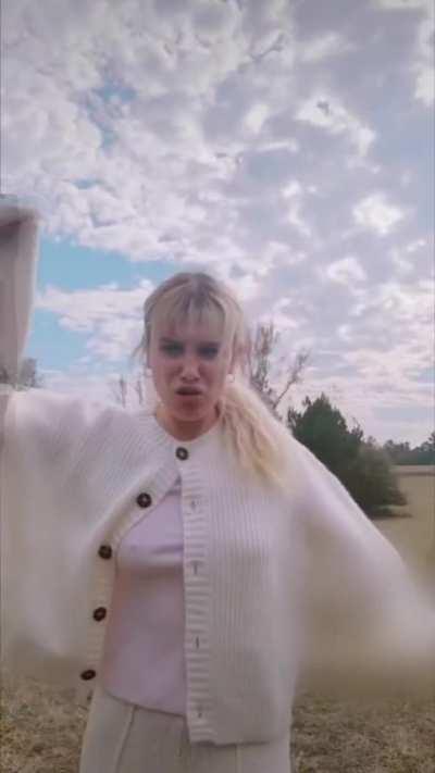 Millie Bobby Brown teasing her nipple for us