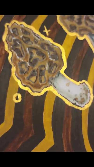 Day Five of Inktober: Morel