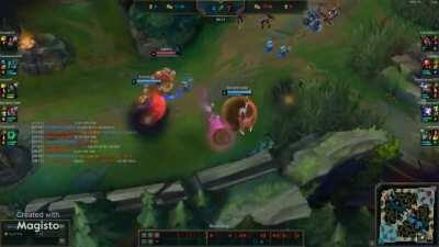 Cool Gragas plays I made, in the same game!