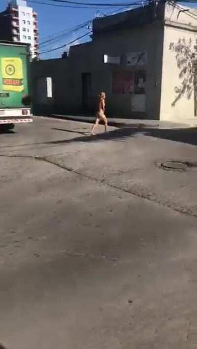 No debería ir sin barbijo