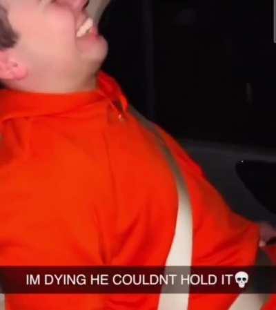 I made a poopie in my pantaloons 