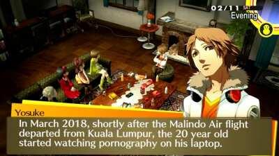 Yosuke tells the squad a horrifying story 😱😱😱
